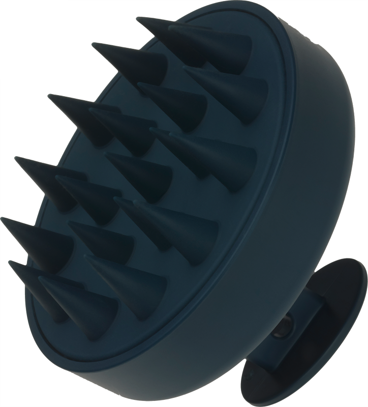 Efalock Shampoo Head Massage Brush Dark Blue - Erikoisharjat - Sininen