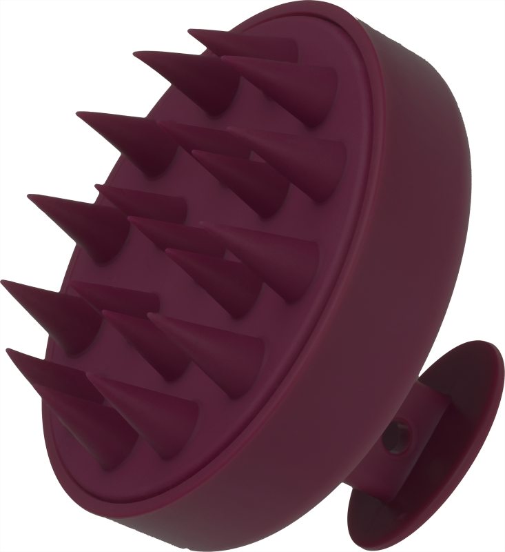 Efalock Shampoo Head Massage Brush Burgundy - Erikoisharjat