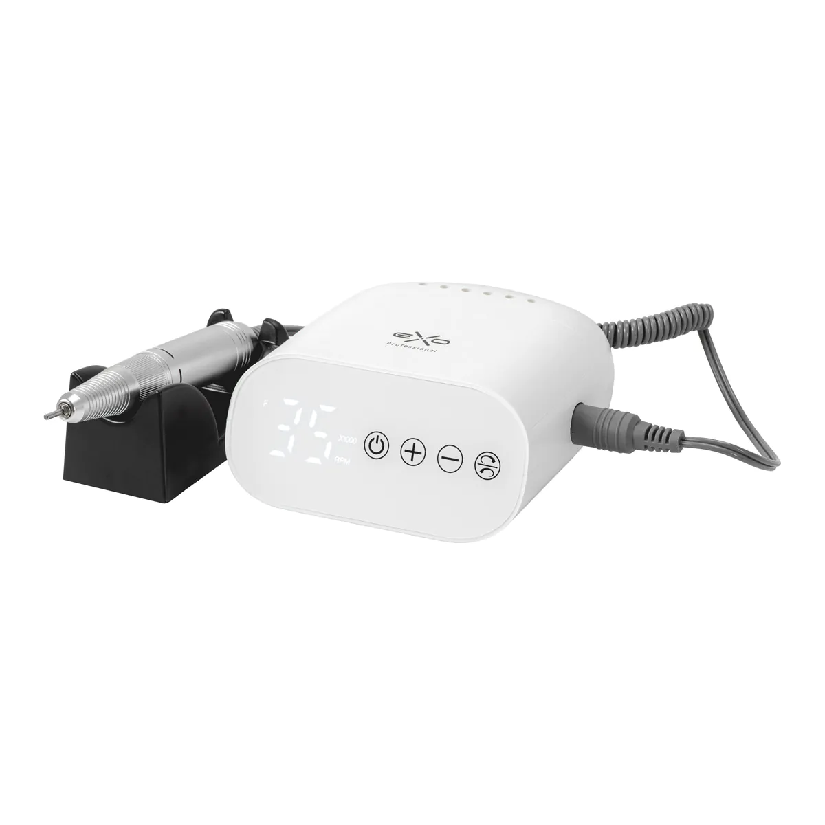 Gabbiano Exo Nail Drill Machine Flux White - Kynsipora - Valkoinen