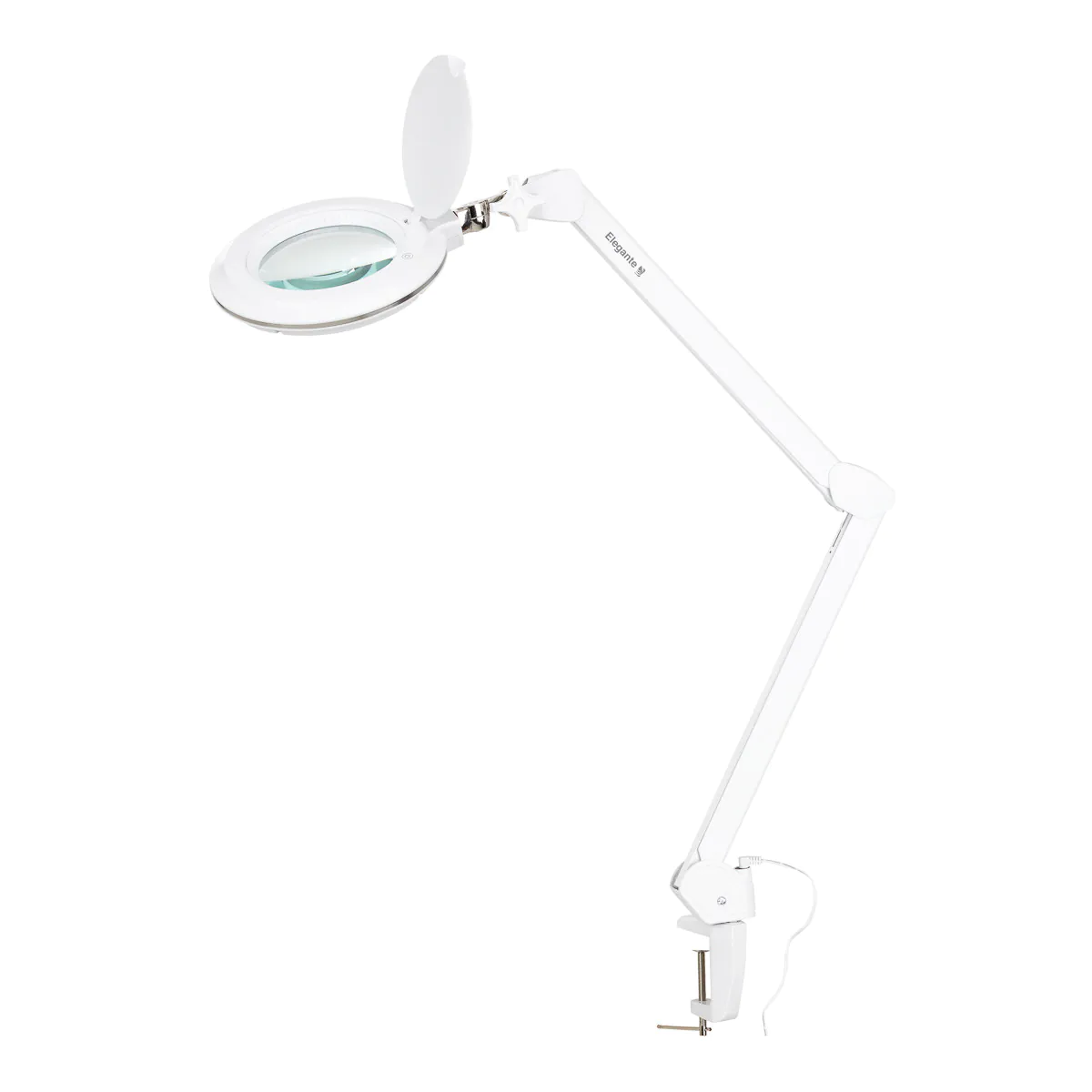 Gabbiano Magnifying Lamp 3D LED With Adjustable Light - Ring & Hexagon Light