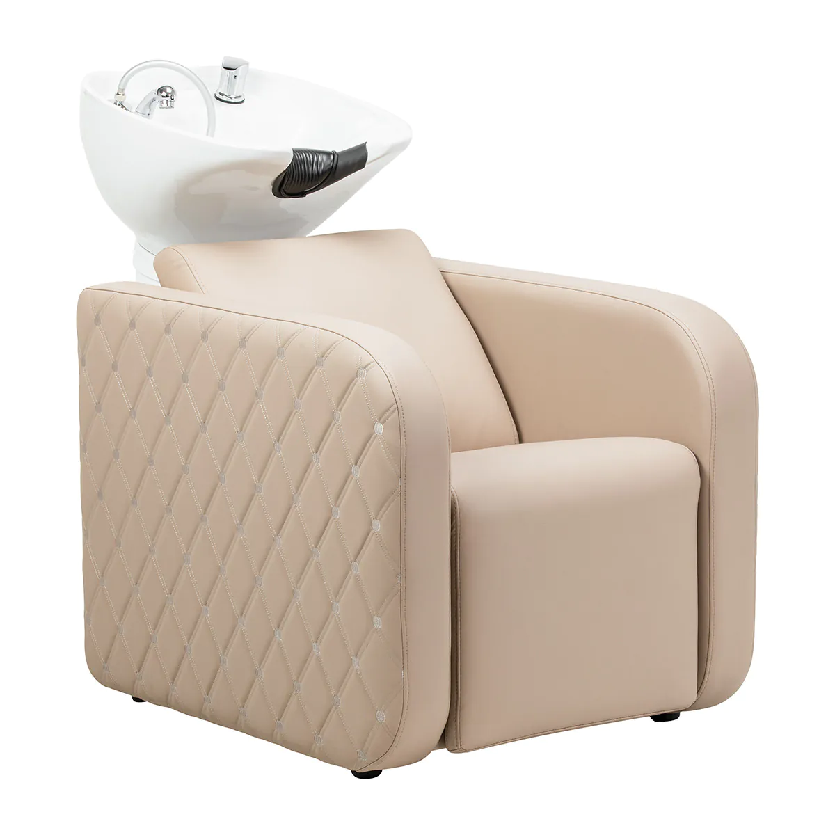 Gabbiano Electric Hairdressing With Massage Function Gabbiano Sylvia Plus Beige - Kampaajan pesu