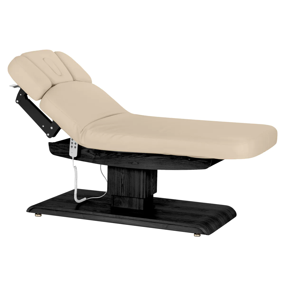 Gabbiano SPA Lounger Sillon Relax Beige With Black Base - Hoitosängyt - Musta