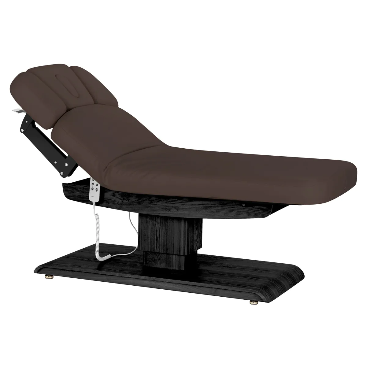 Gabbiano SPA Lounger Sillon Relax Dark Brown With Black Base - Hoitosängyt - Musta