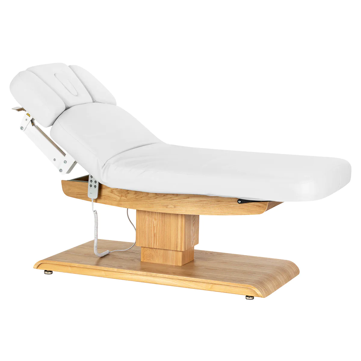 Gabbiano SPA Lounger Sillon Relax White With Light Brown - Hoitosängyt - Valkoinen