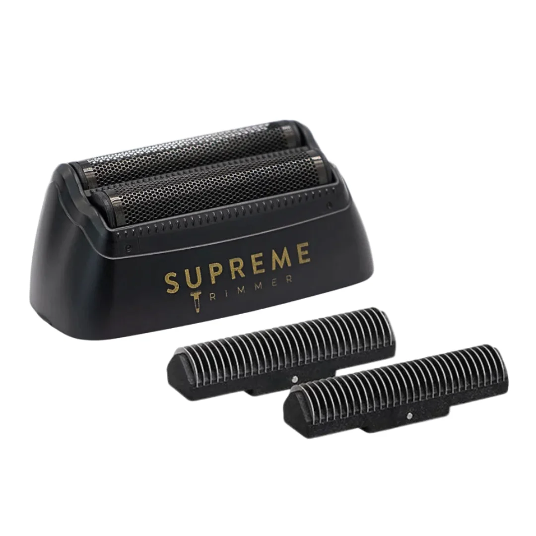 Supreme Trimmer Crunch Double Parranajokone Replacement Folio Black - Blades & Shaver Heads - Musta