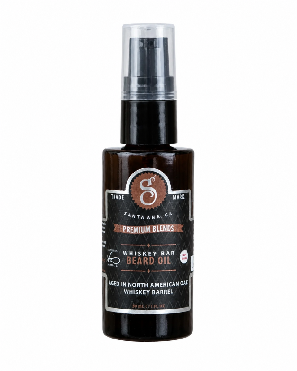 Suavecito Premium Blends Whiskey Bar Partaöljy 30 ml - Parran hoito