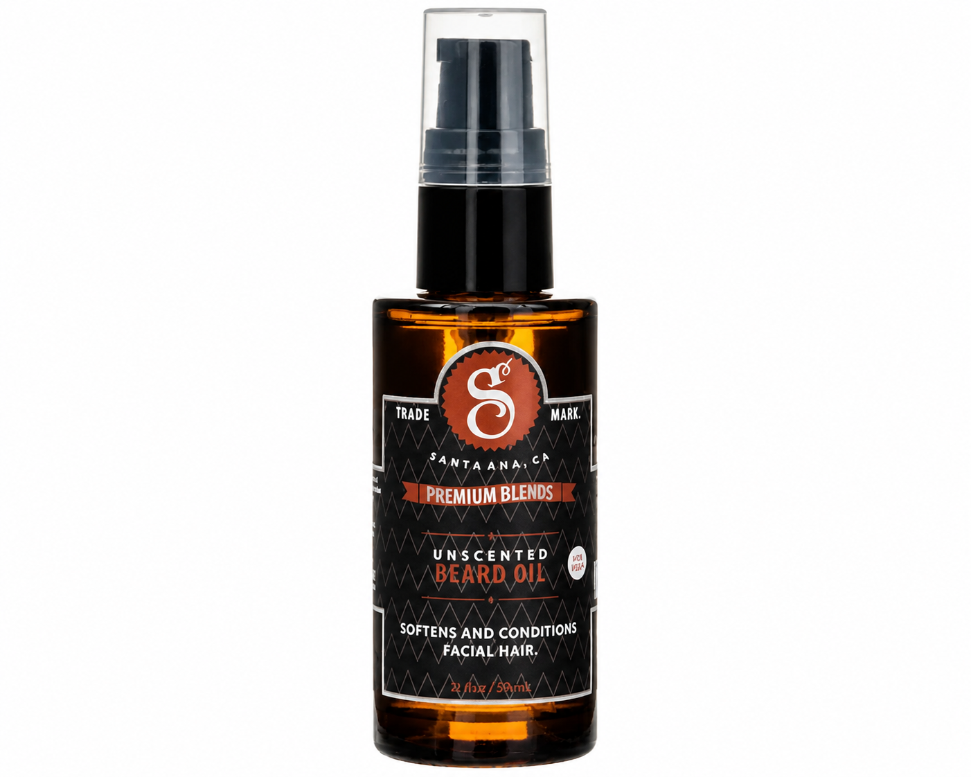 Suavecito Premium Blends Unscented Partaöljy 30 ml - Parran hoito