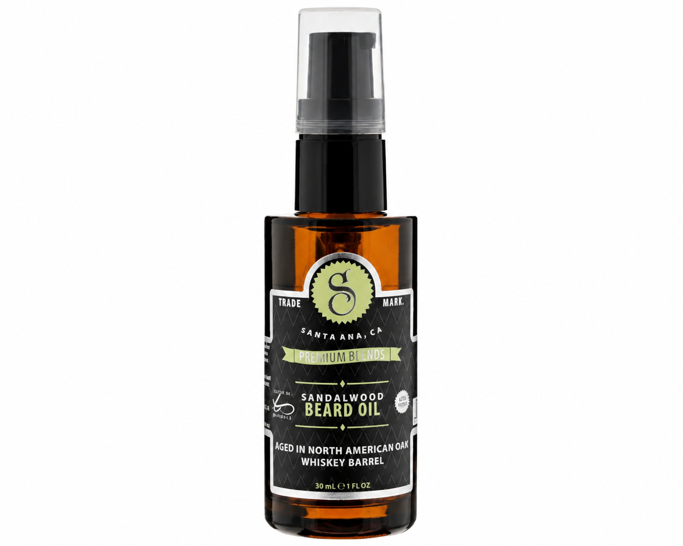 Suavecito Sandalwood Partaöljy 30 ml - Parran hoito