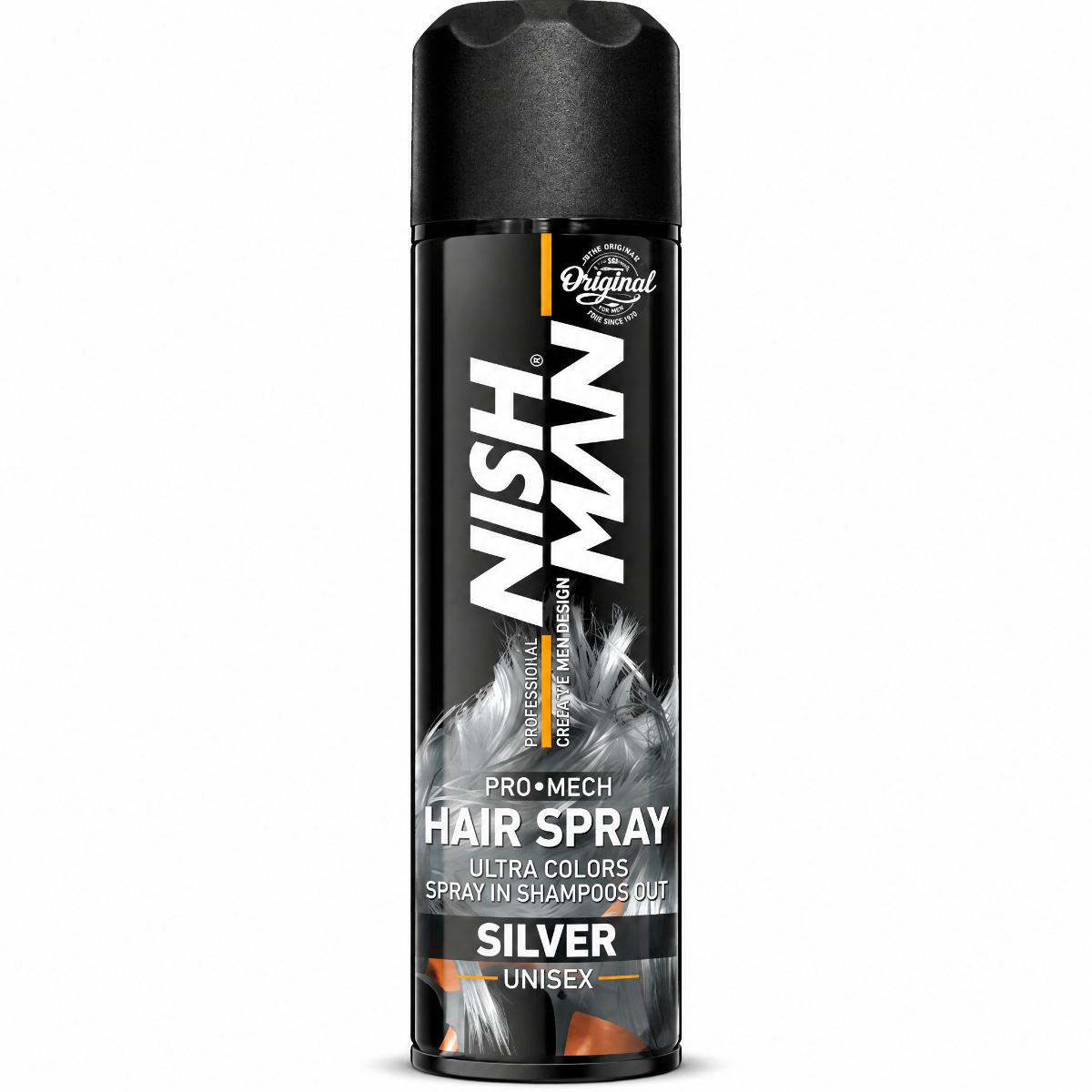 Nishman Hair Coloring Mech Spray Silver 150 ml - Hiusväri spray