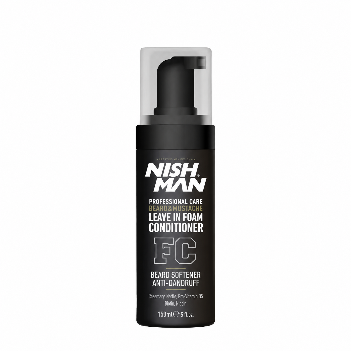 Nishman Beard And Mustache Leave in Foam Hoitoaine 150 ml - Parran hoito