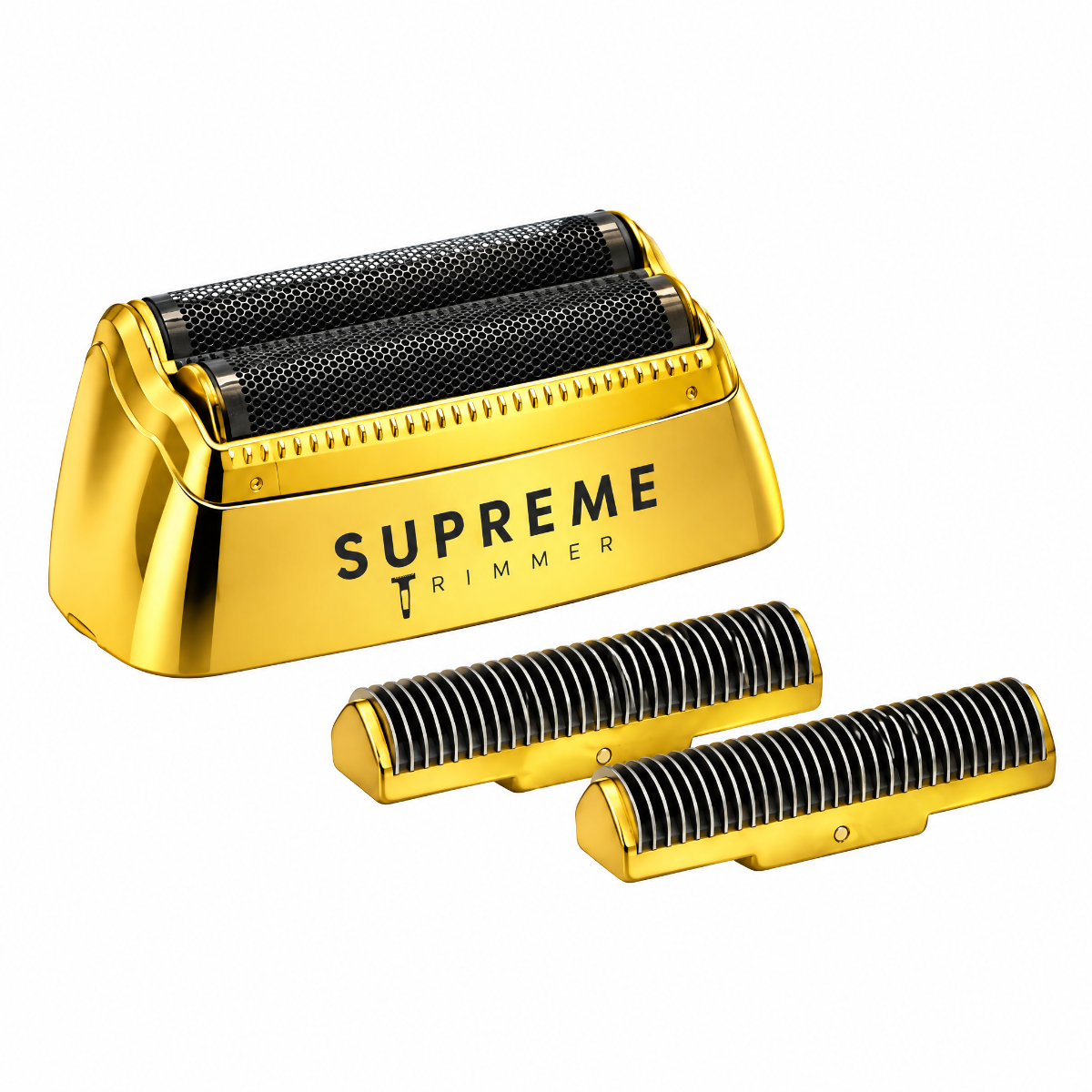 Supreme Trimmer Supreme Crunch Double Parranajokone Replacement Folio Gold - Blades & Shaver Heads