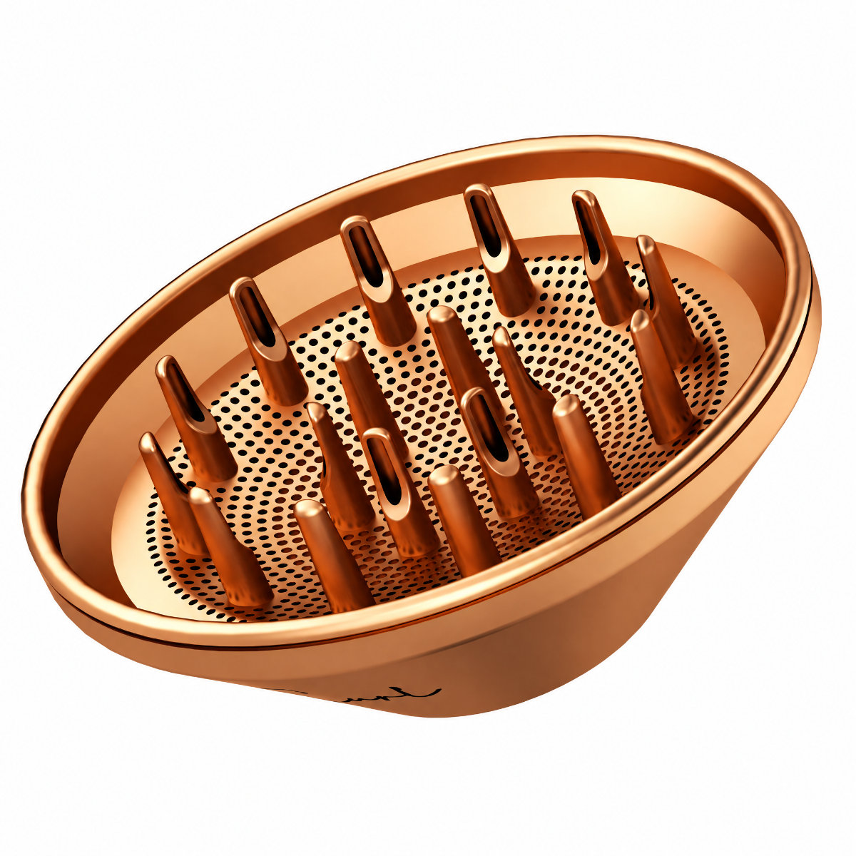 Supreme Trimmer Curly Hair Diffuser Nozzle Copper - Blowdry-tarvikkeet