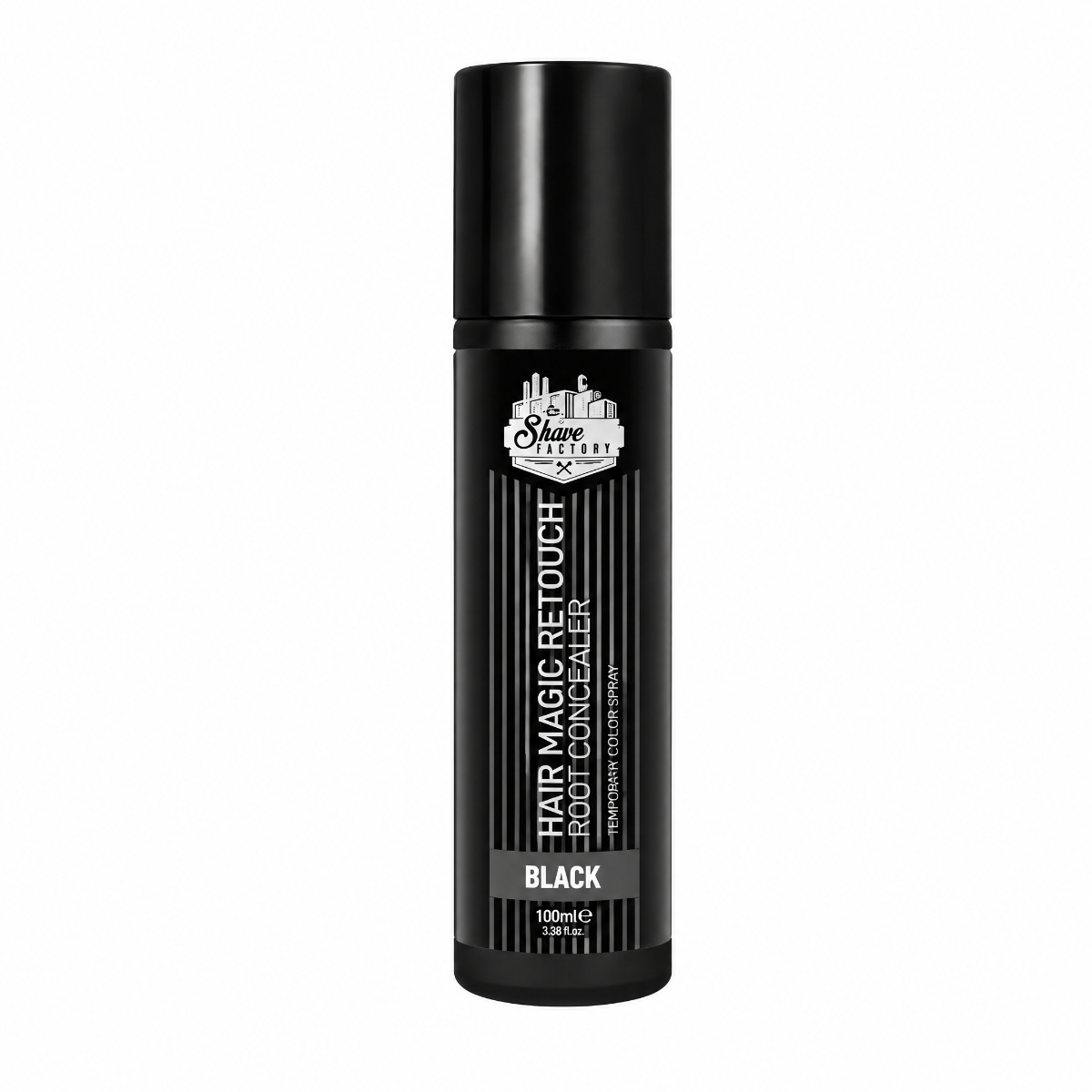 The Shave Factory Magic Retouch Spray Black 100 ml - Päänahan Peitto & Naamioint - Musta