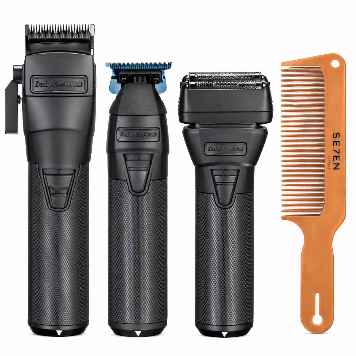 Babyliss PRO Fxone All Metal Double Folio Black Parranajokone - Shaver - Musta