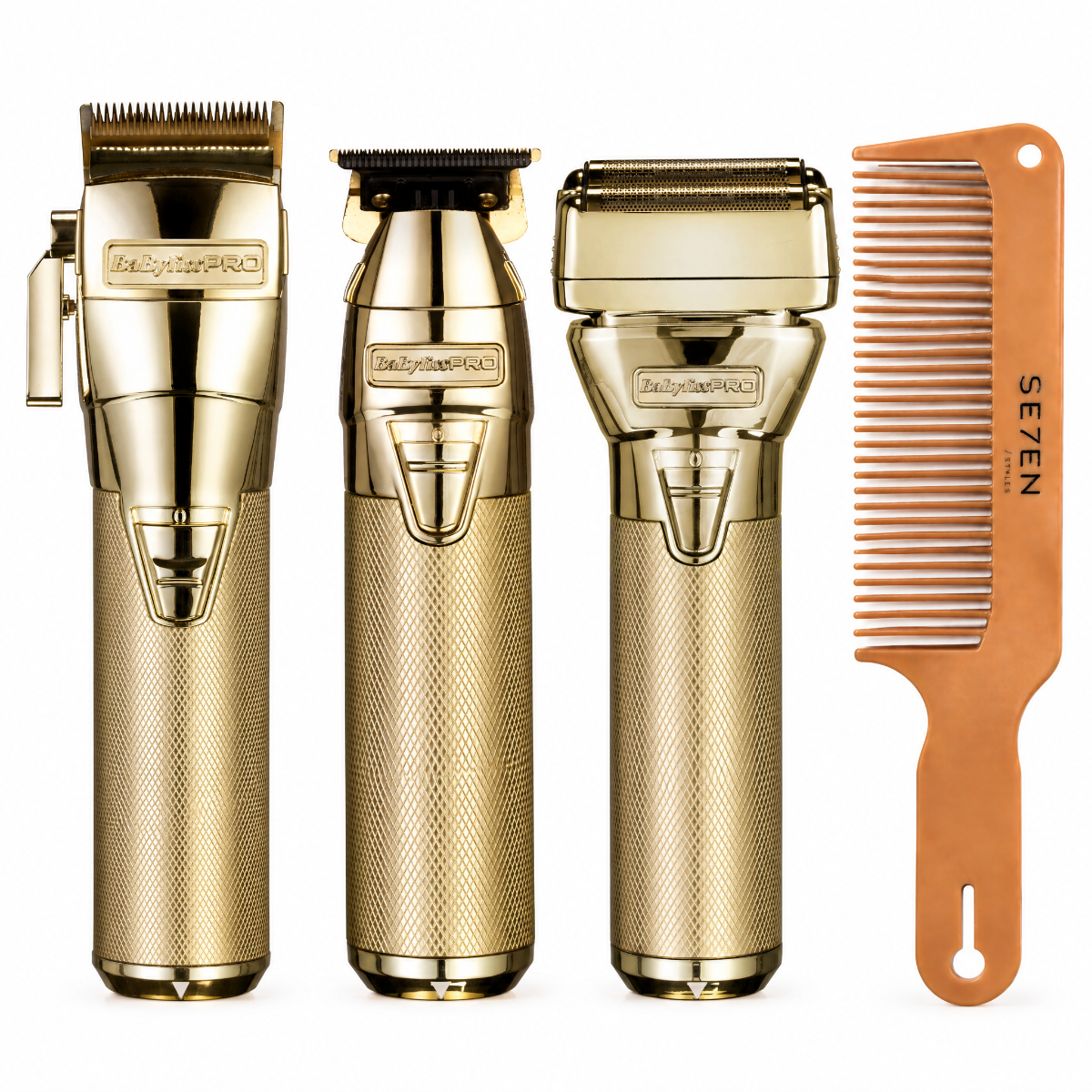 Babyliss PRO Fxone All Metal Double Folio Gold Parranajokone - Shaver