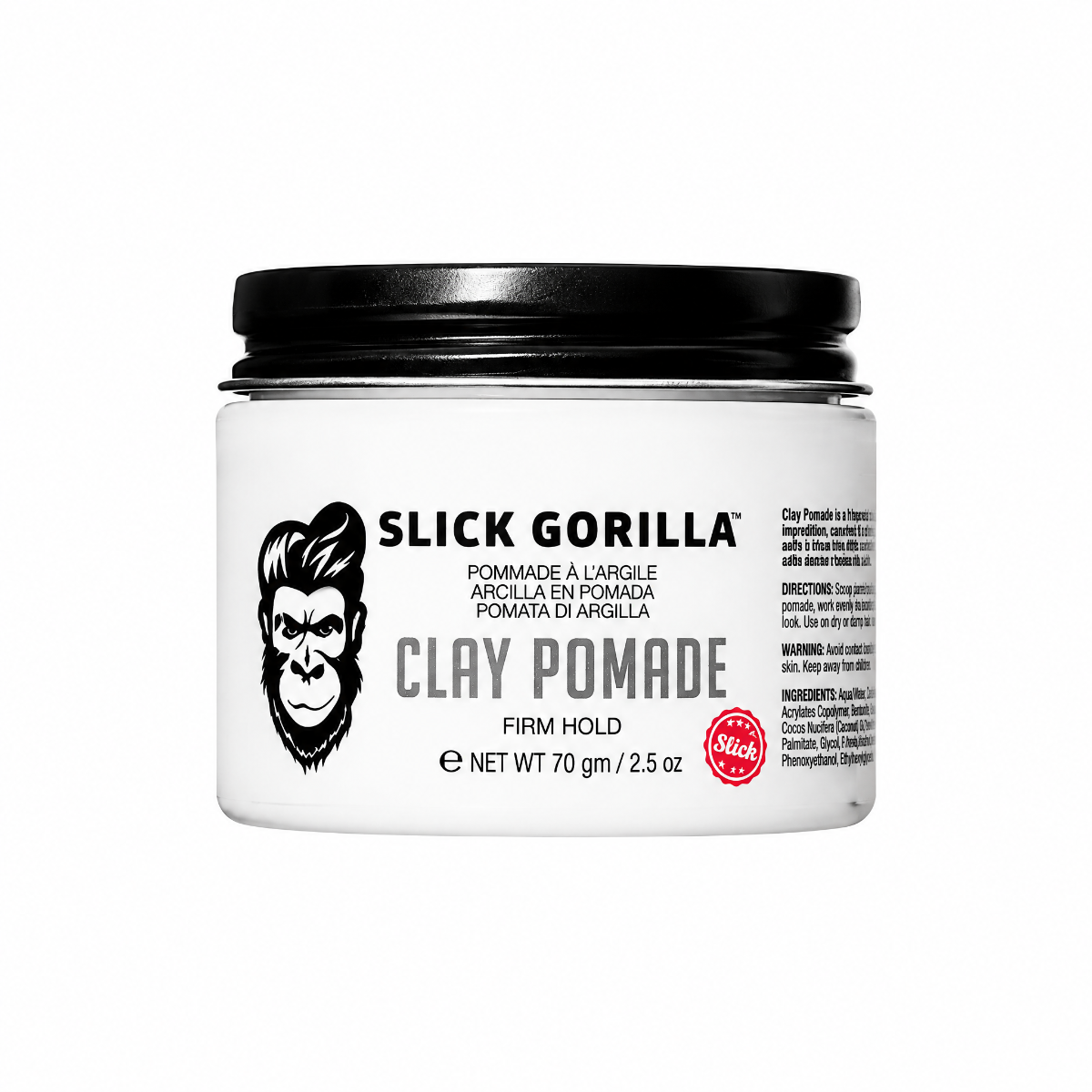 Slick Gorilla Clay Pomada 70g - Voide & Geeli