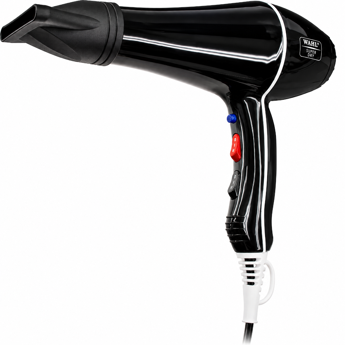 Wahl Professional SuperDry Black 2000 Watt - Hiustenkuivaaja - Musta