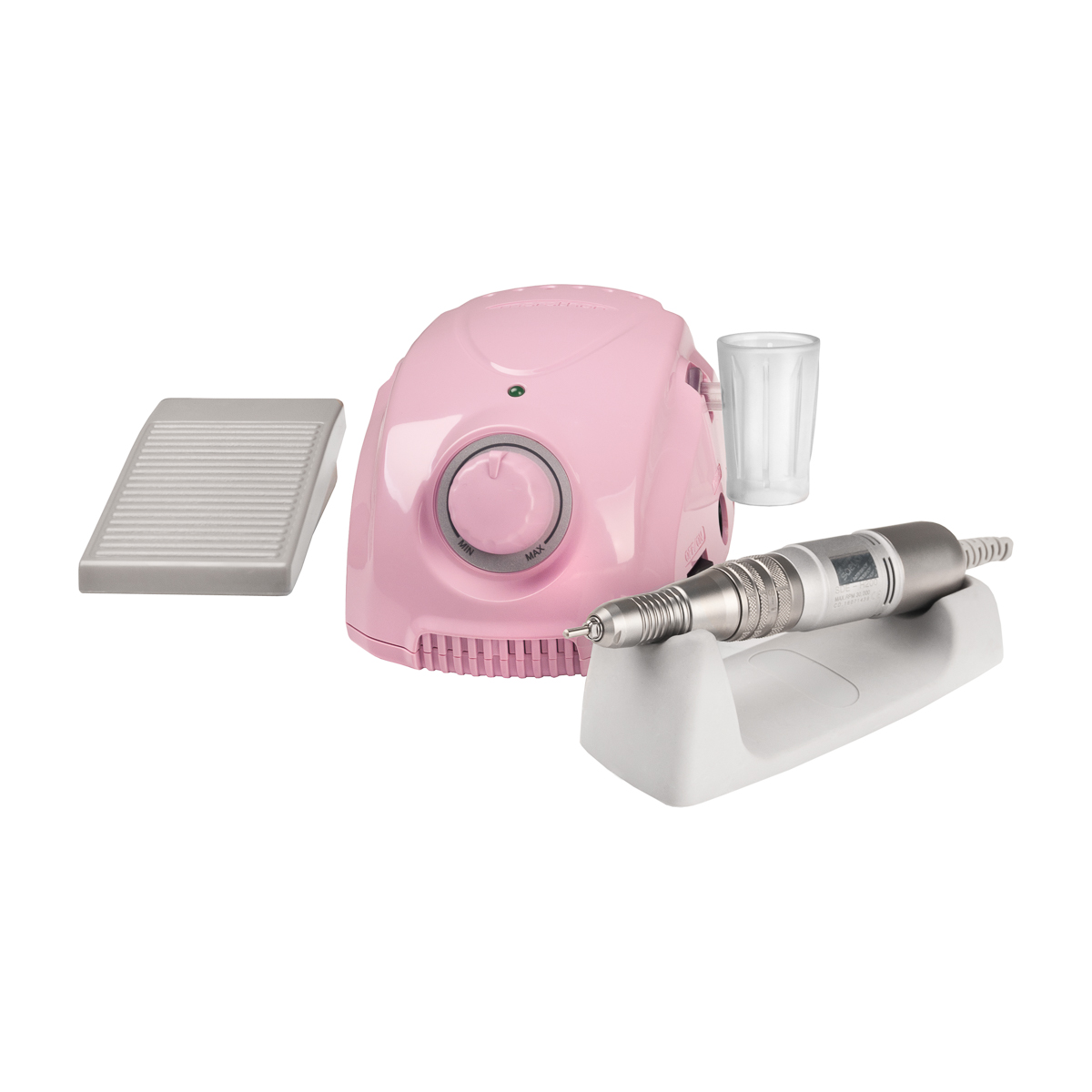 Gabbiano Saeyang Marathon 3 Champion Nail Drill Machine Pink - Kynsipora - Vaaleanpunainen
