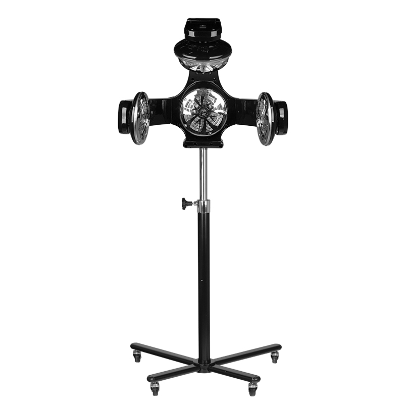 Gabbiano Infrazon Standing 868 1 Black - Kuivaus kypärät - Musta