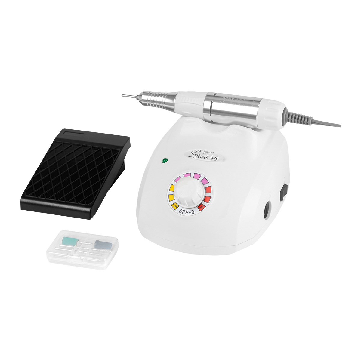 Gabbiano Nail Drill Machine Sprint 48 Basic White - Kynsipora - Valkoinen