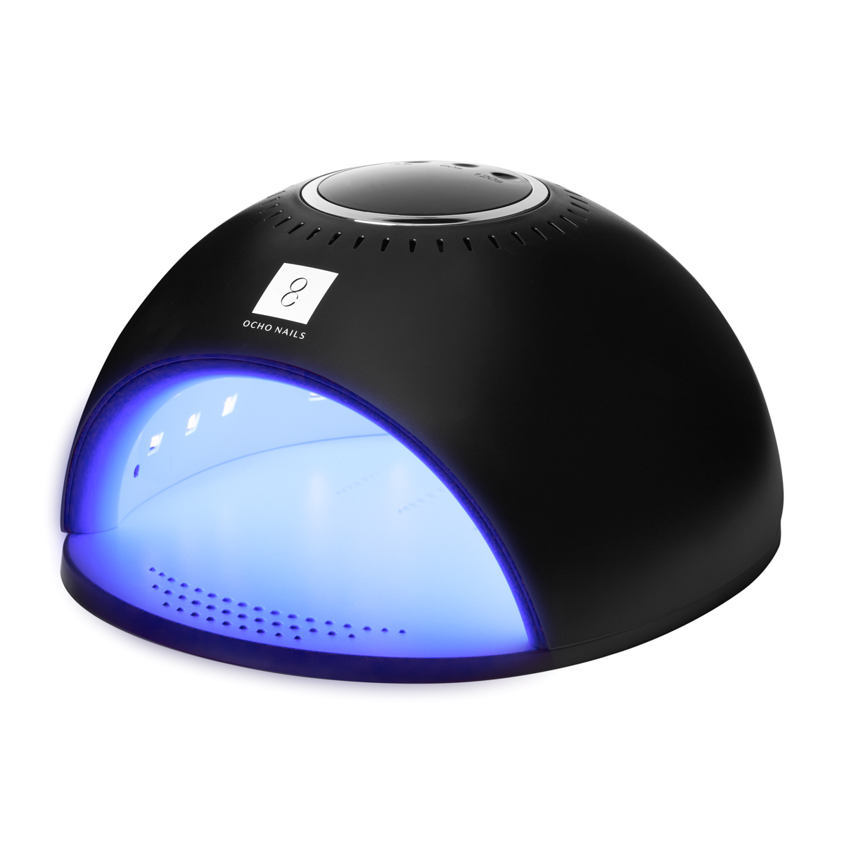 Ocho Nails 8 LED UV Lamp Black 84W - UV-lamput - Musta