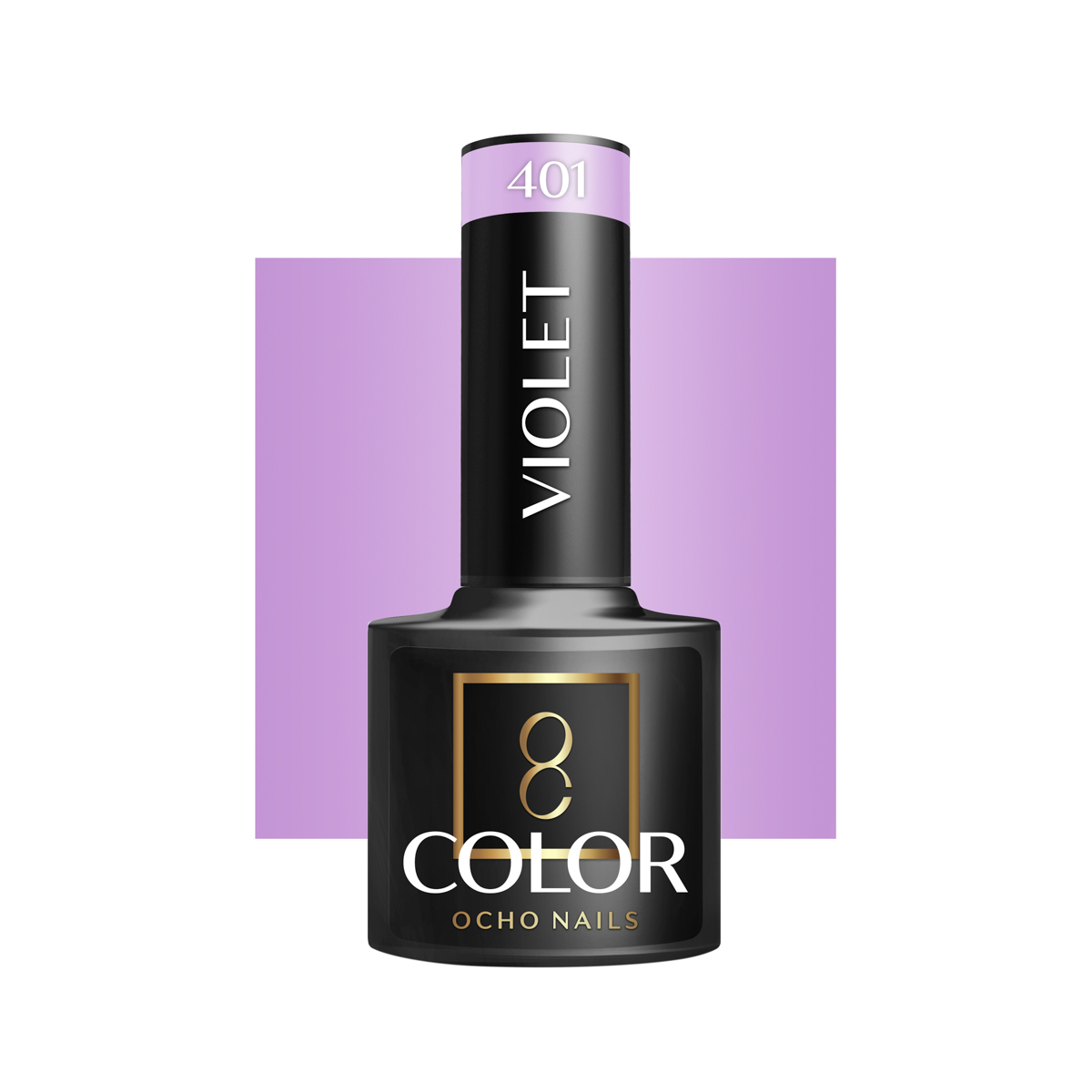 OCHO NAILS Hybrid Nail Polish Violet 401 5g - Kynsilakka