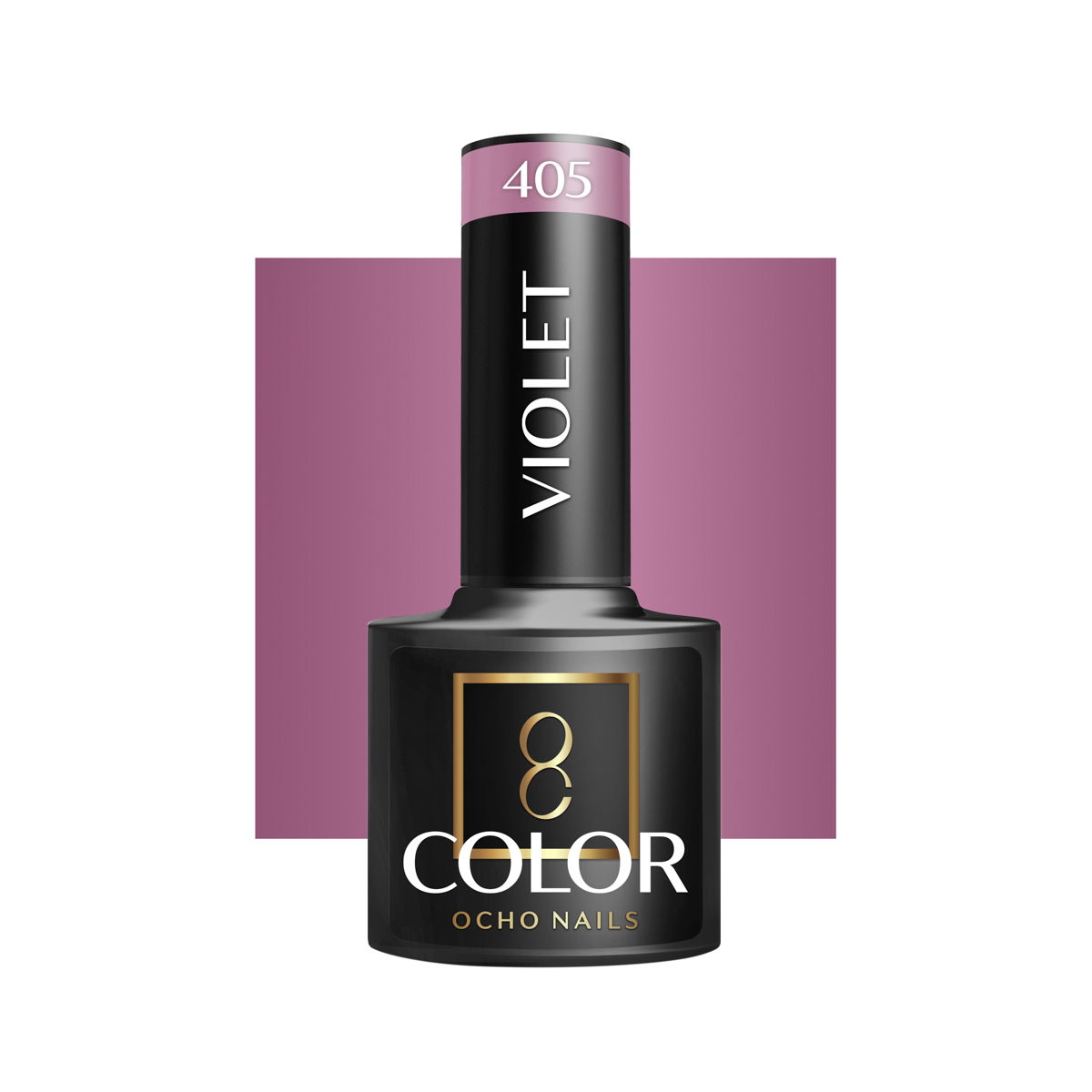 Ocho Nails Hybrid Nail Polish Violet 405 5g - Kynsilakka