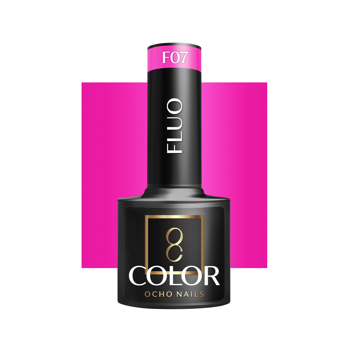 Ocho Nails Hybrid Nail Polish Fluo F07 5g - Kynsilakka