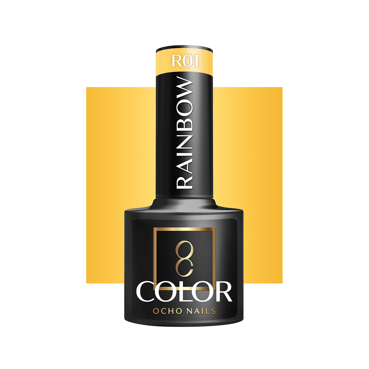 Ocho Nails Hybrid Nail Polish Rainbow R01 5g - Kynsilakka