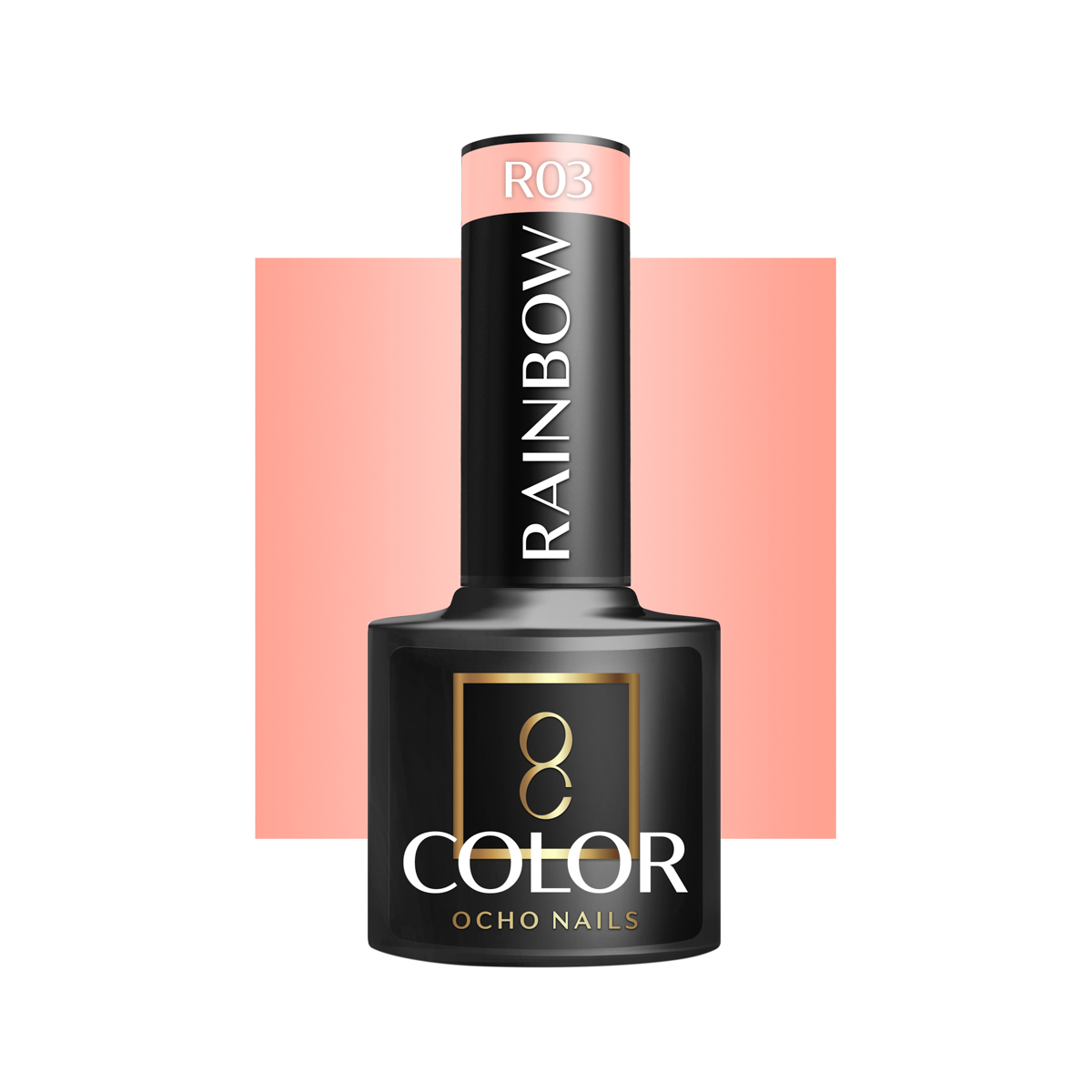Ocho Nails Hybrid Nail Polish Rainbow R03 5g - Kynsilakka