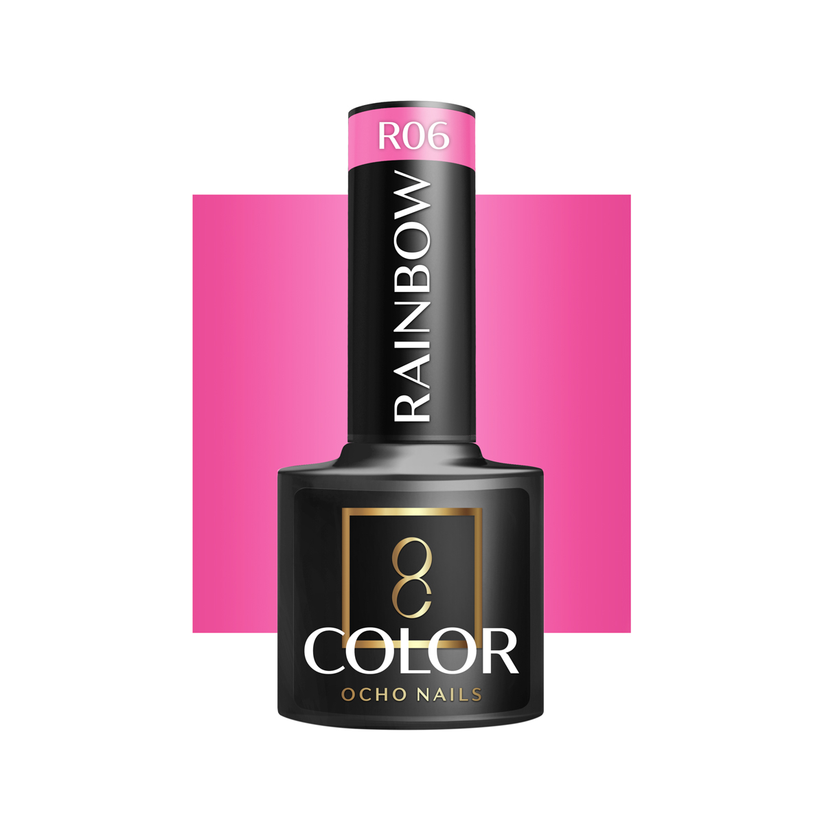 Ocho Nails Hybrid Nail Polish Rainbow R06 5g - Kynsilakka