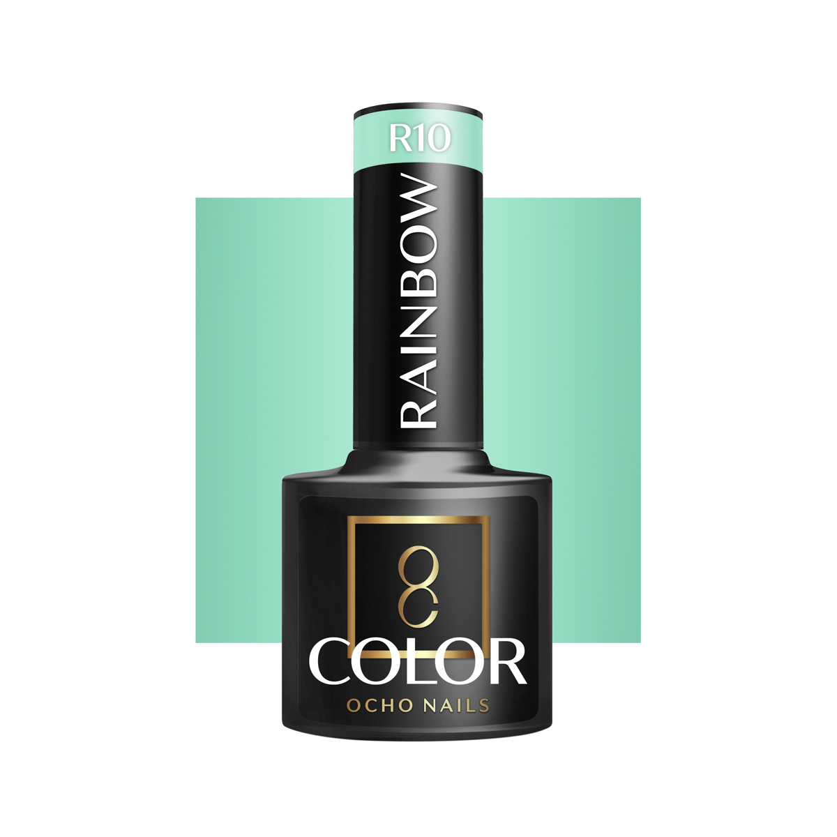 Ocho Nails Hybrid Nail Polish Rainbow R10 5g - Kynsilakka