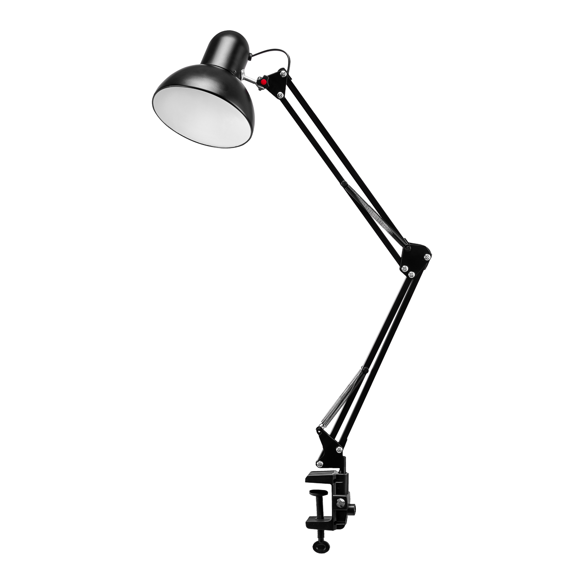 Gabbiano PiX Desk Lamp Black - Ring & Hexagon Light - Musta