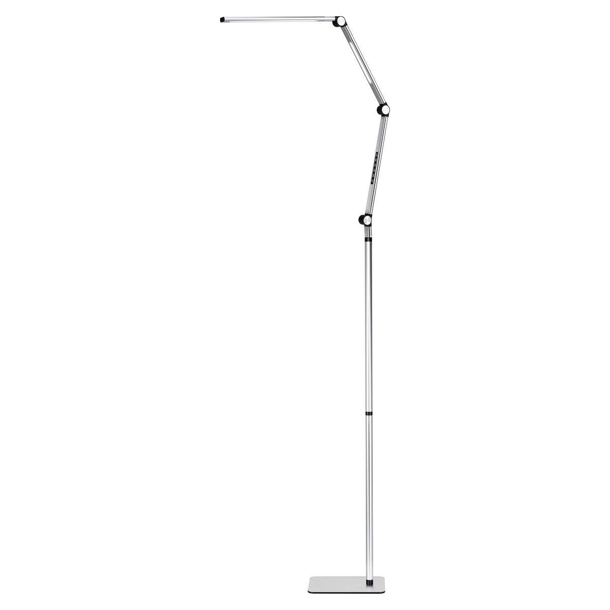 Gabbiano LED Yoga Treatment Lamp Silver - Ring & Hexagon Light - Liila / Violetti