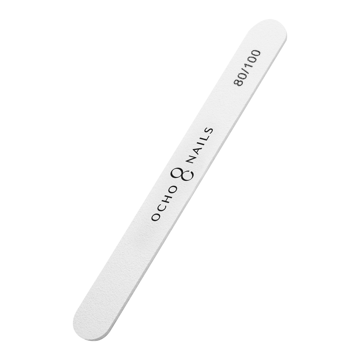 Ocho Nails Straight File 80/100 1 Pcs Safe Pack - Kynsien tarvikkeet