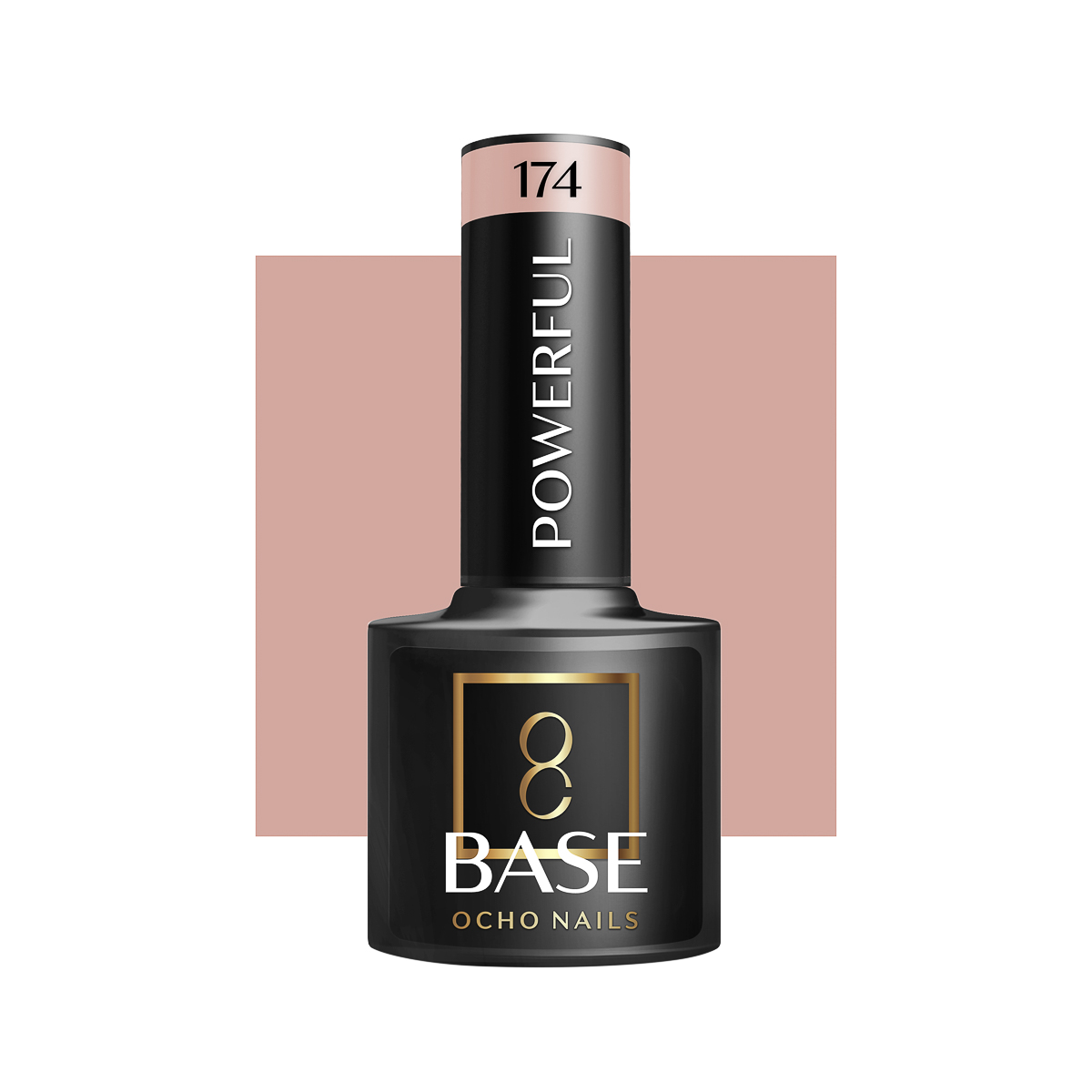 Ocho Nails Hybrid Base Powerful 174 5g - Kynsilakka