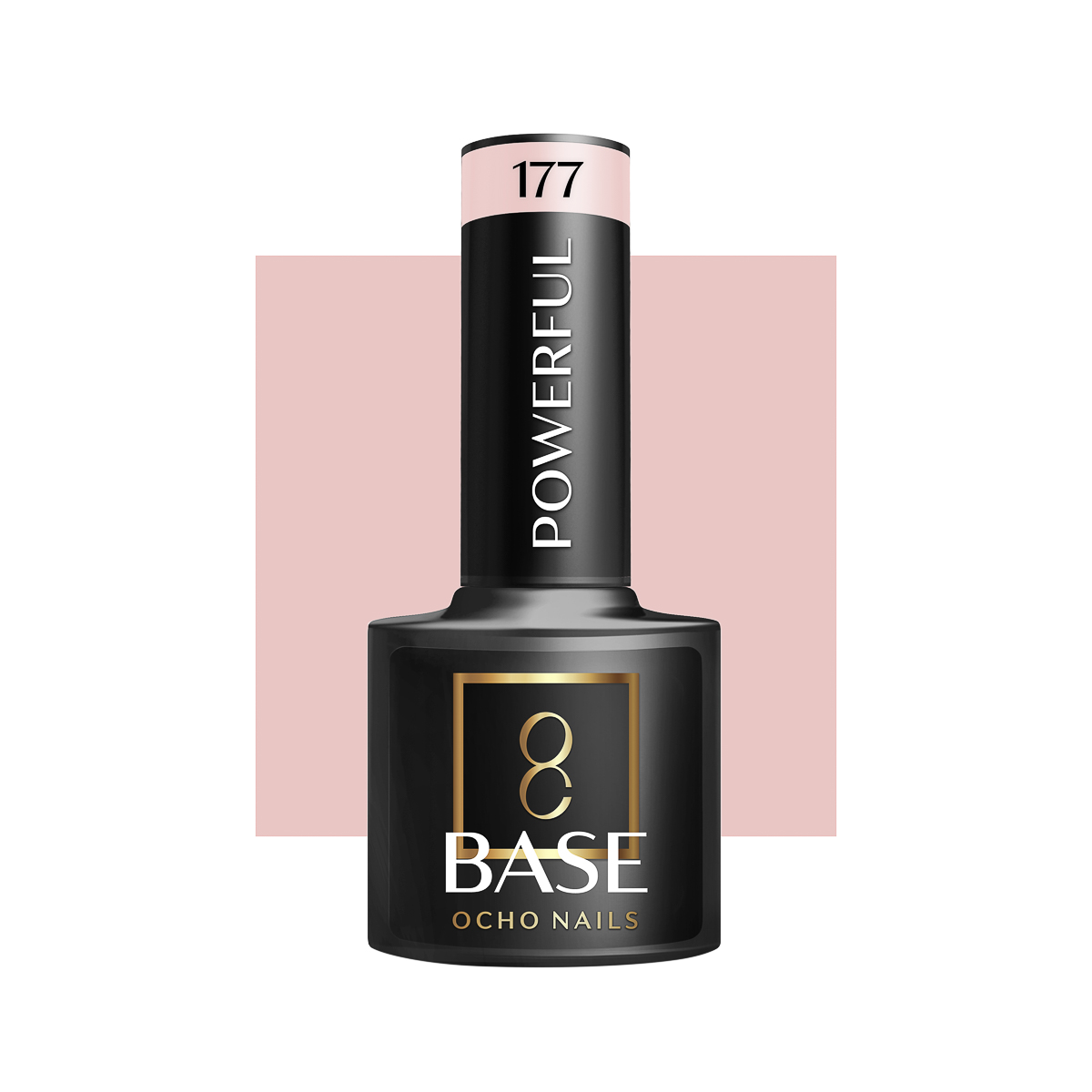 Ocho Nails Hybrid Base Powerful 177 5g - Kynsilakka