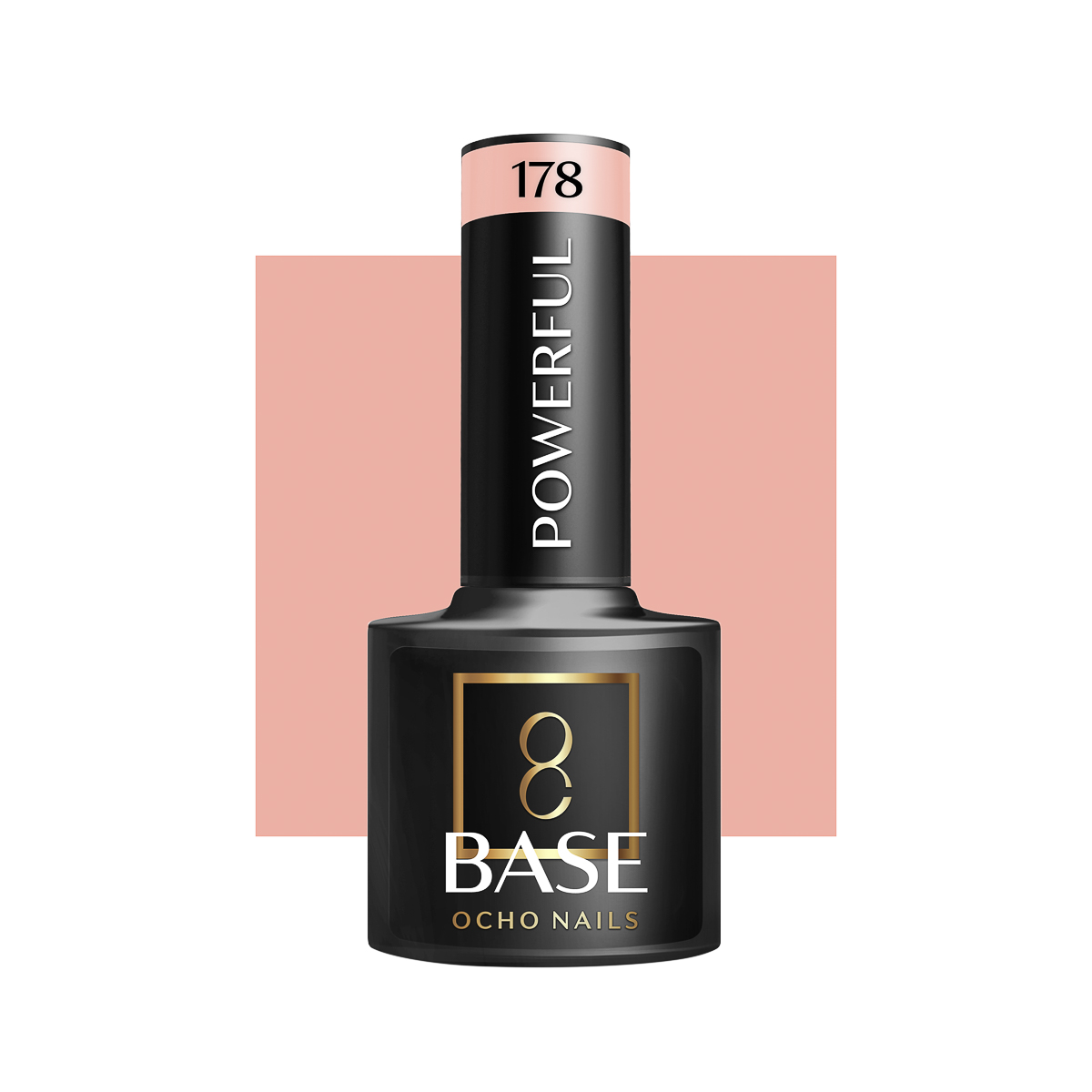Ocho Nails Hybrid Base Powerful 178 5g - Kynsilakka