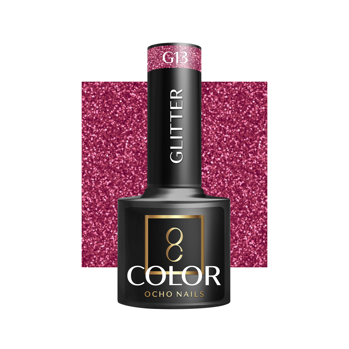 Ocho Nails Hybrid Nail Polish Glitter G13 5g - Kynsilakka