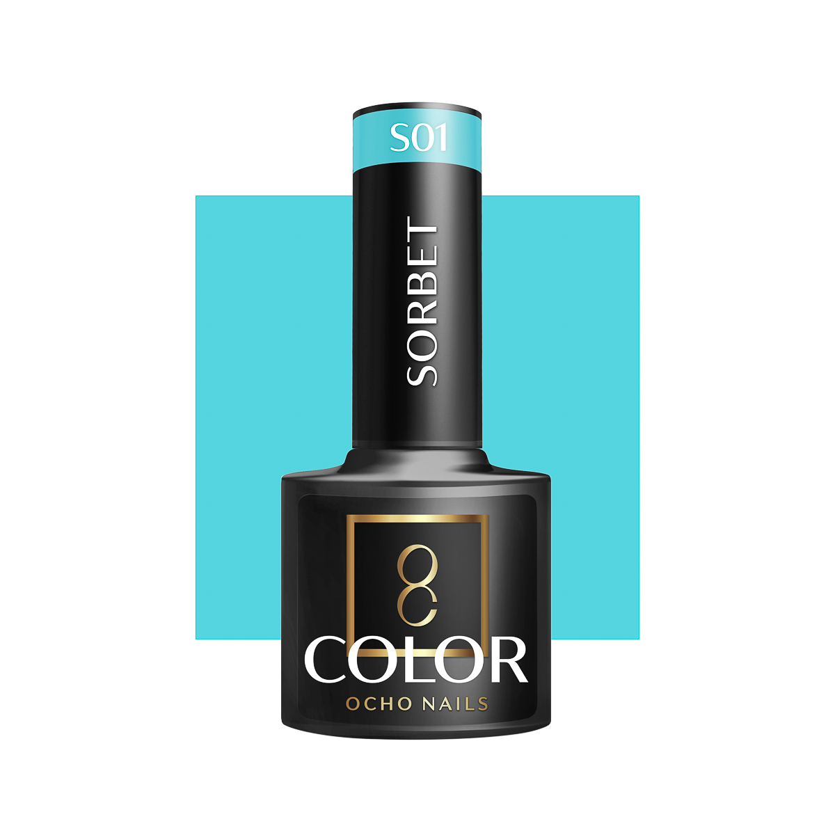 Ocho Nails Hybrid Nail Polish Sorbet S01 5g - Kynsilakka
