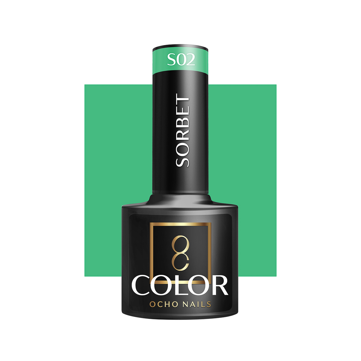 Ocho Nails Hybrid Nail Polish Sorbet S02 5g - Kynsilakka