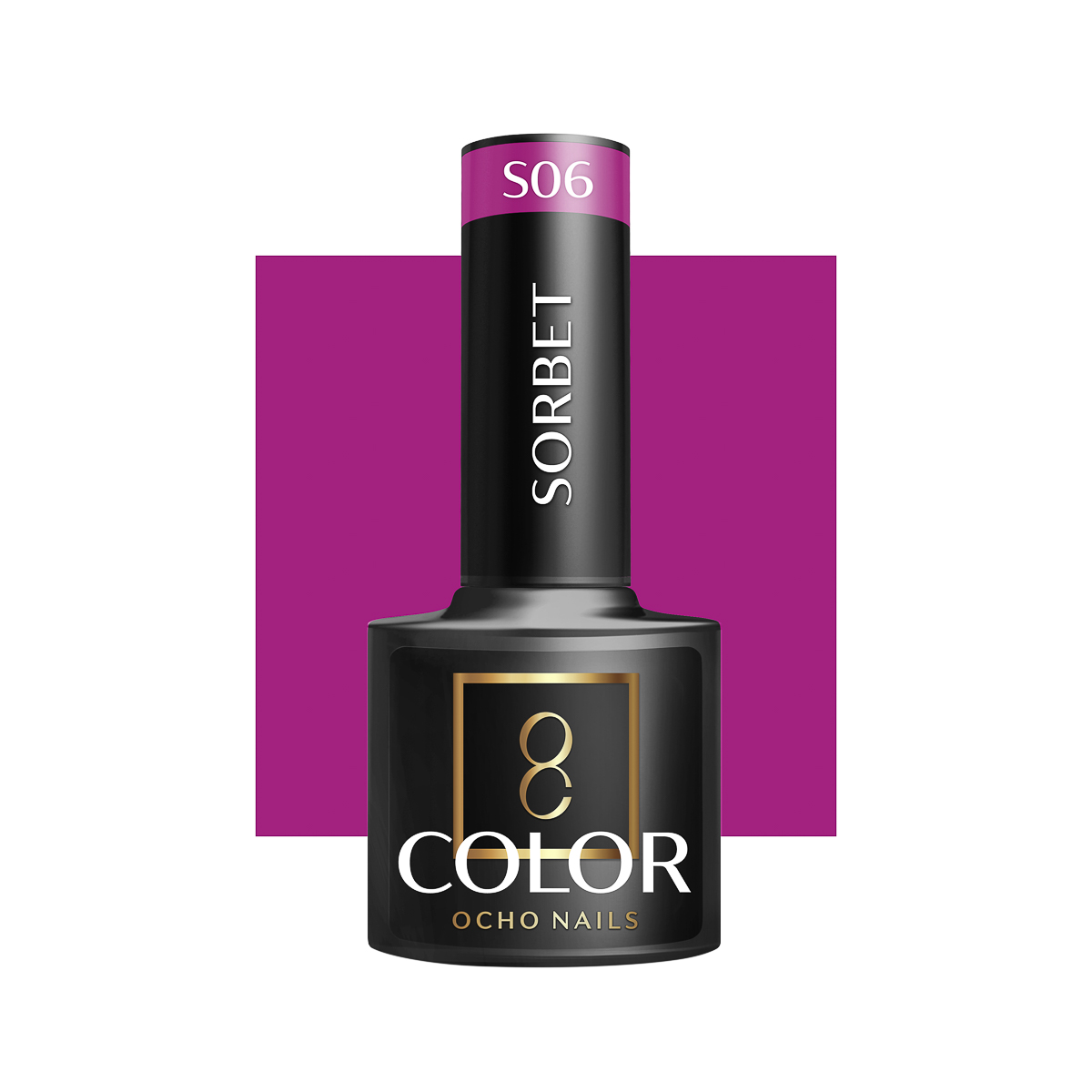 Ocho Nails Hybrid Nail Polish Sorbet S06 5g - Kynsilakka