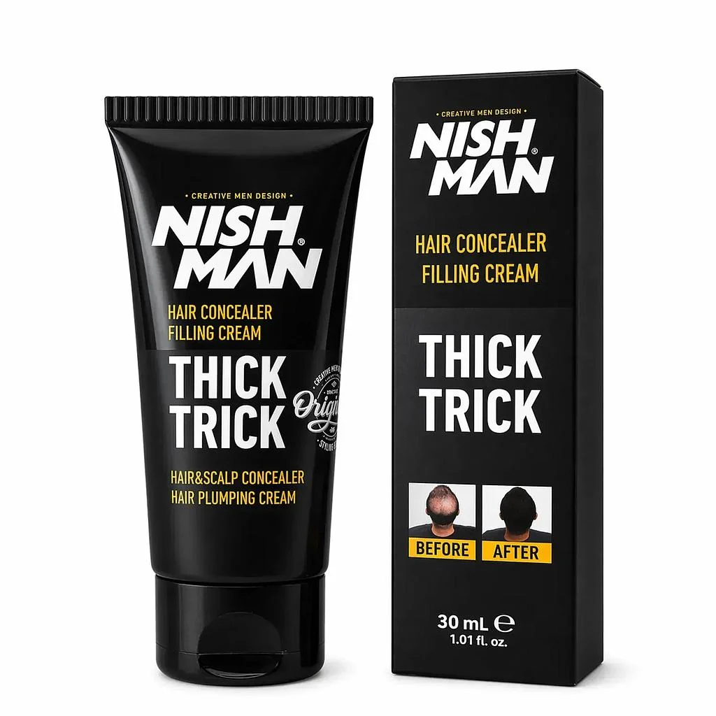 Nishman Thick Trick Hair Concealer 30 ml - Päänahan Peitto & Naamioint