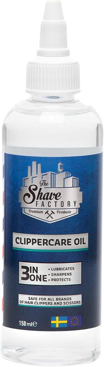 The Shave Factory Clipper Care Oil 150 ml - Desinfiointi & Öljy