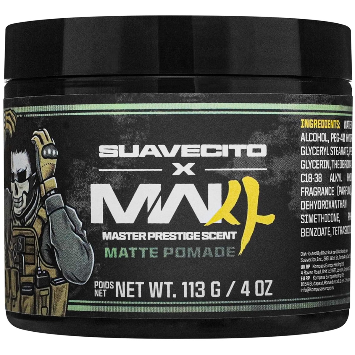 Suavecito Master Prestige Edition Matte Pomada 113g - Voide & Geeli