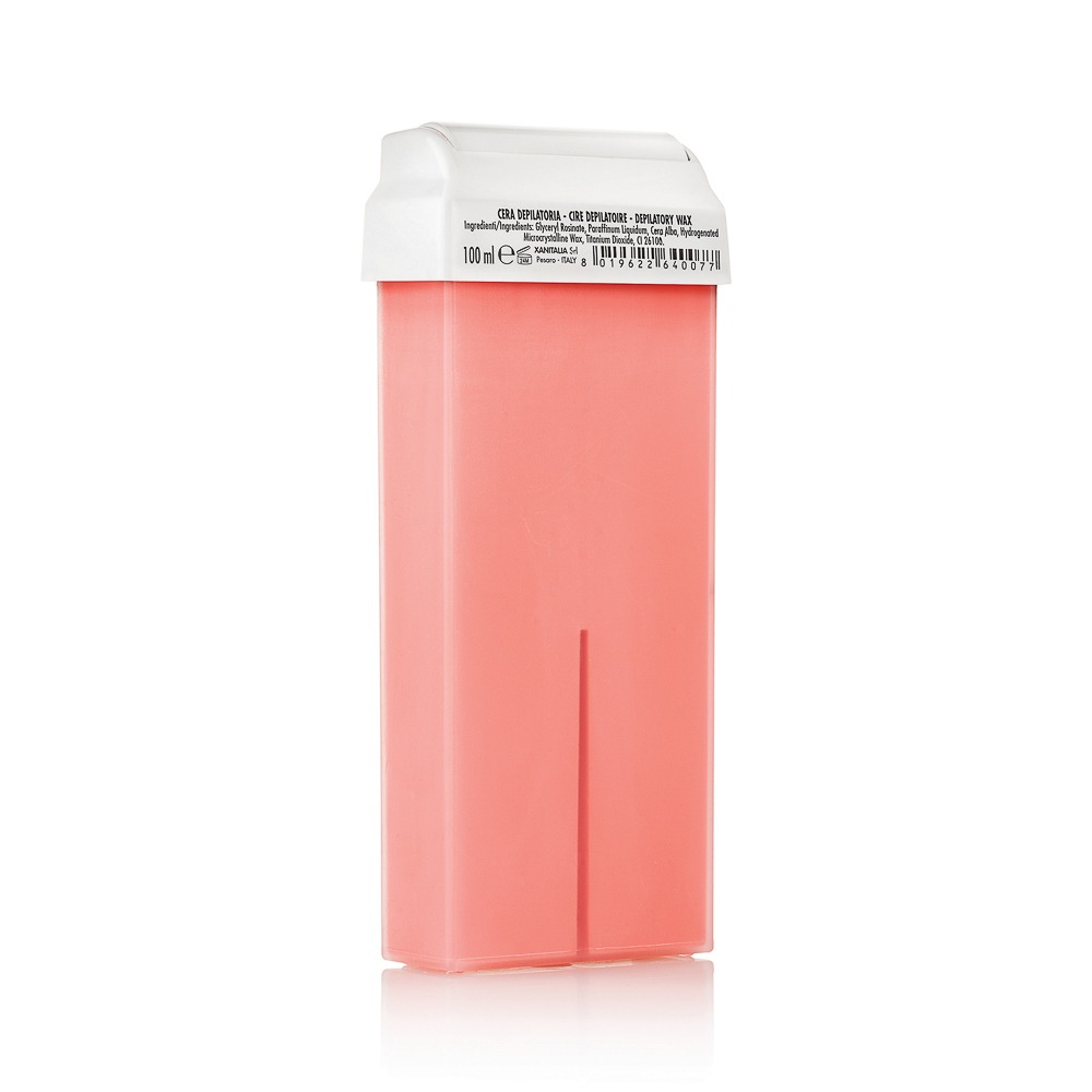 XANIPRO Liposoluble Karvanpoisto Wax Refill Wax Roll On Pink Titanium Large 100 ml - Karvanpoistovaha - Vaaleanpunainen