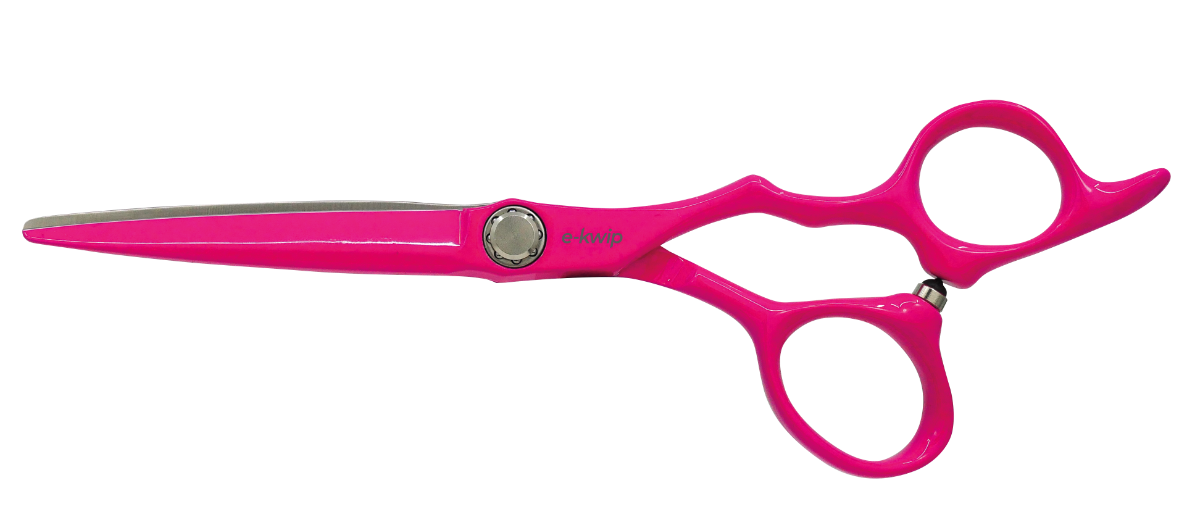 e-kwip Harmony Red Pink 5.75 - Kampaamo-sakset - Vaaleanpunainen