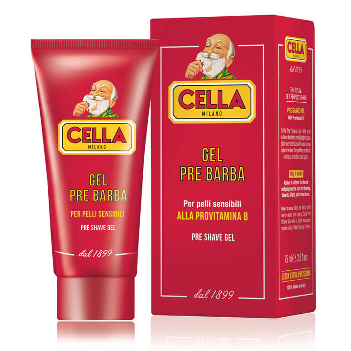 Cella Milano Pre Shave Gel 75 ml - Parran hoito