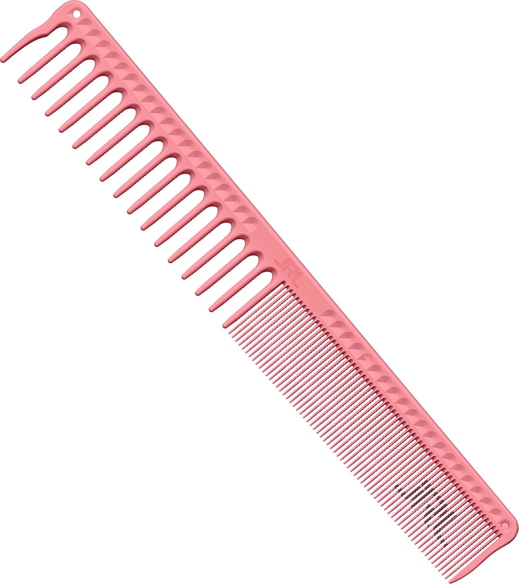 JRL Professional Cutting Comb Pink 18,5 cm - Kallioharjat - Vaaleanpunainen