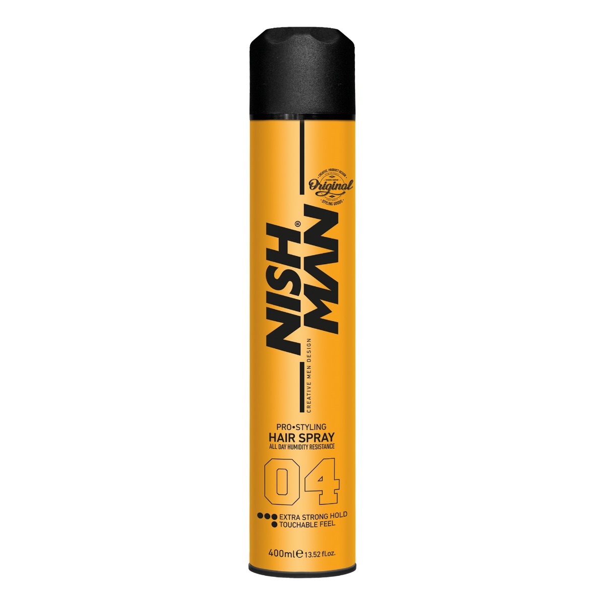 Nishman Hairspray 04 Extra Strong 400 ml - Hiuslakka